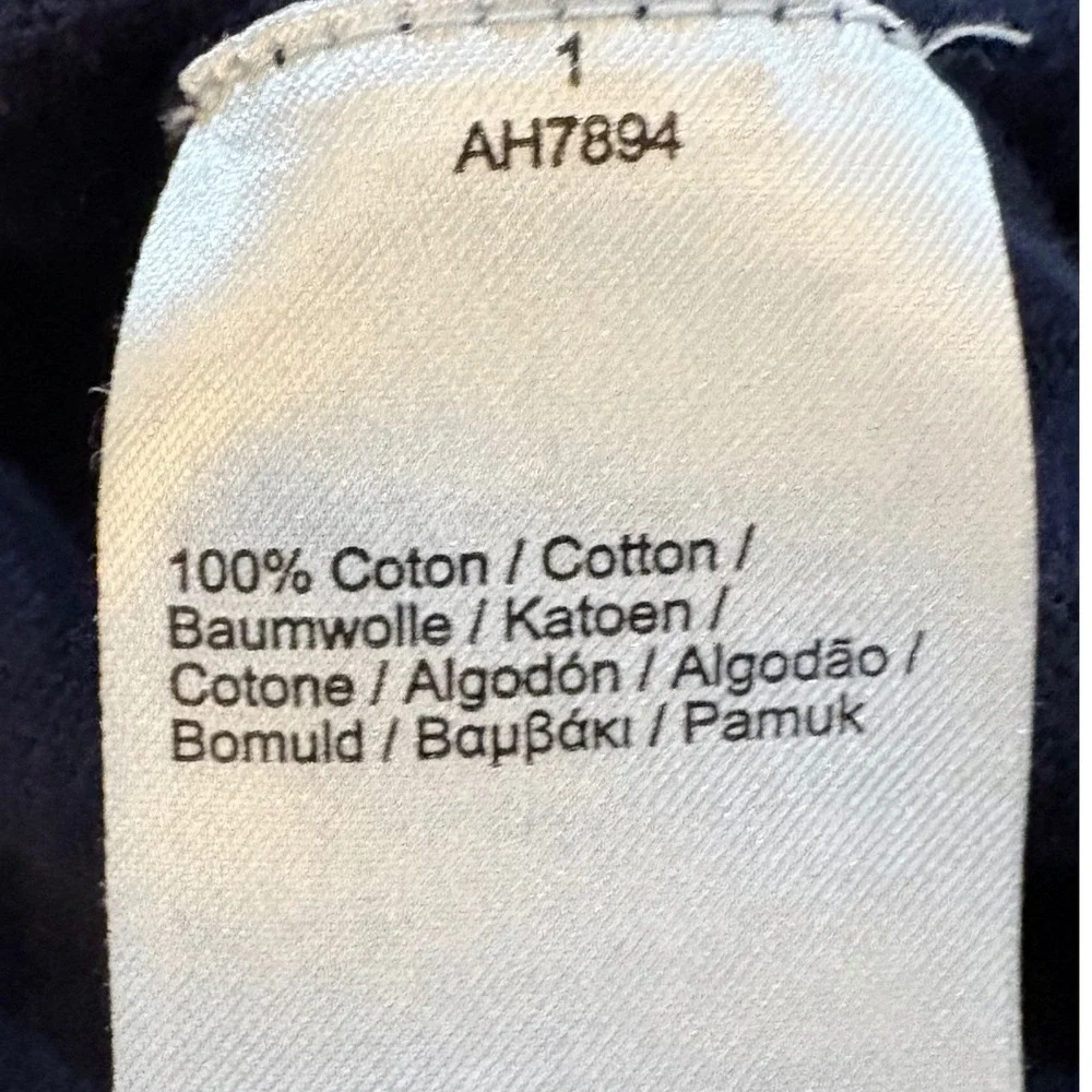 Lacoste Mens Navy Blue V-Neck Cotton‎ Sweater Elbow Patches AH7894 Size L FR 5